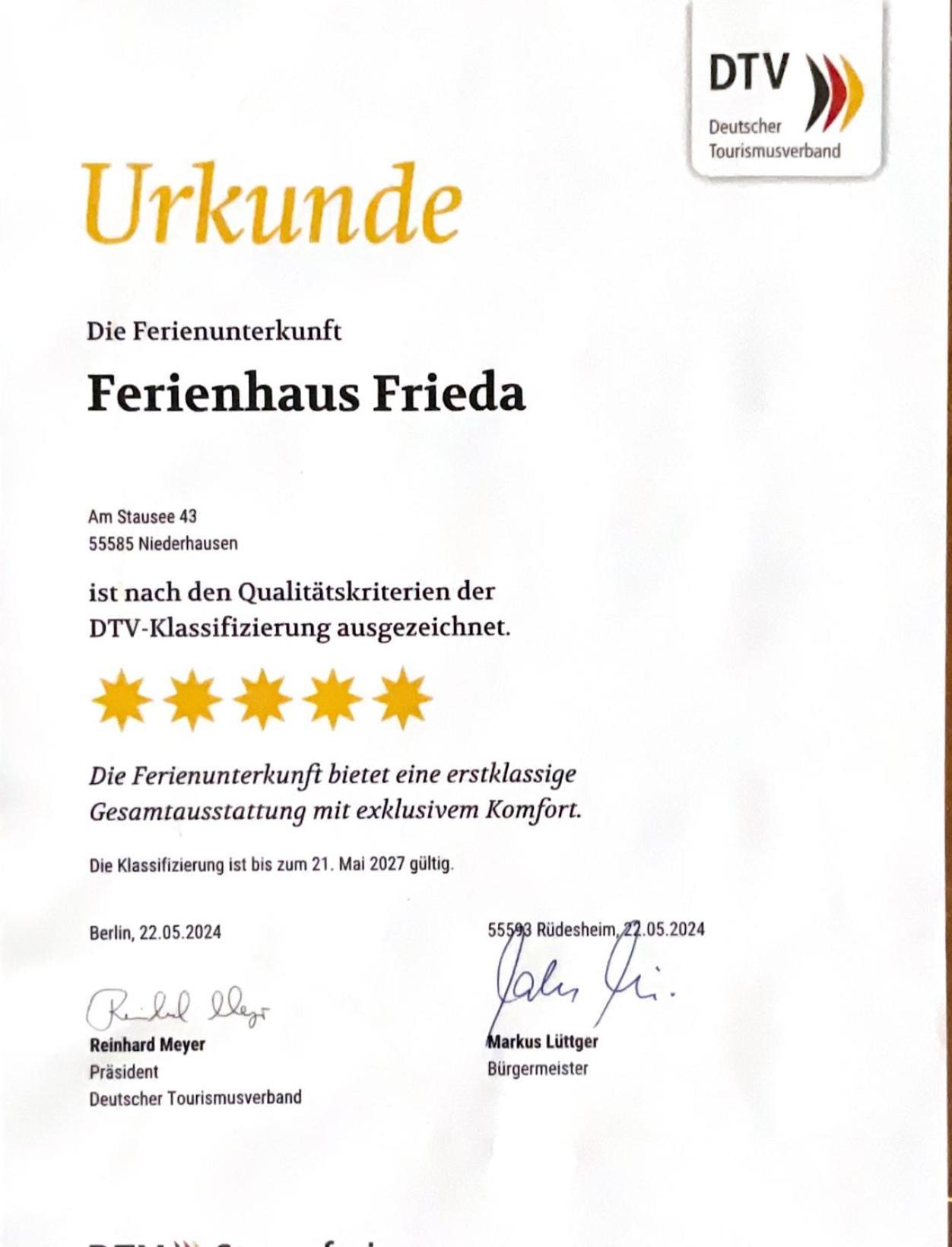Ferienhaus Frieda Niederhausen Екстер'єр фото